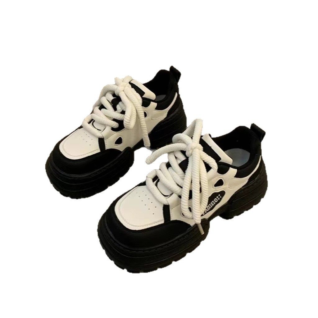 厚底增高休闲乐福鞋女2025冬季新款加绒保暖时尚百搭休闲鞋老爹鞋,淘宝优惠券,粉丝福利购,淘宝优惠卷