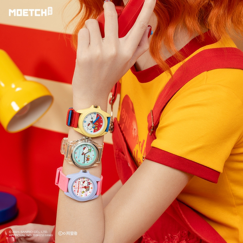 Hellokitty童趣时光系列手表盲盒儿童电子表宝宝卡通表kt猫动漫表 - 图3