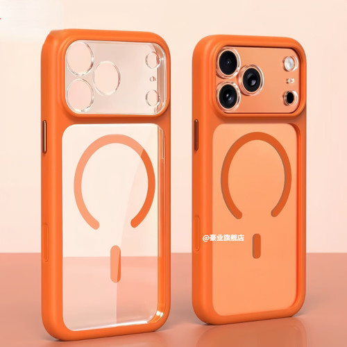 一体ai按键适用iphone17Pro手机壳苹果17promax保护壳16Pro硅胶透明16镜头全包防摔15高级感14磁吸外新款男女 - 图3