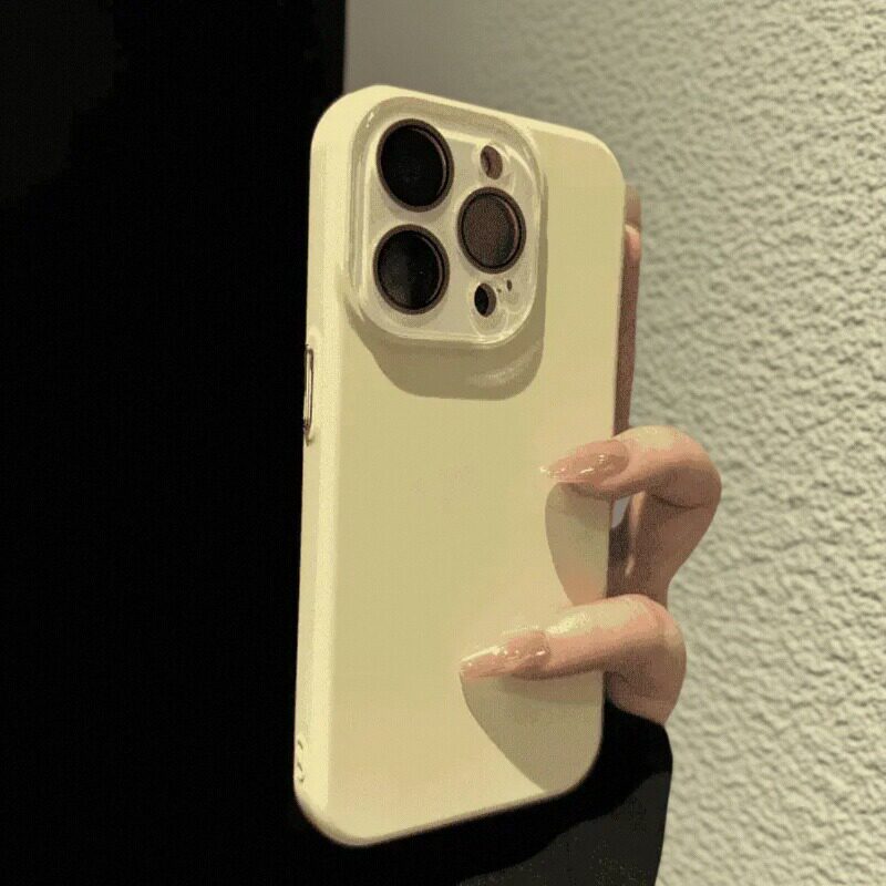 液态小视窗适用iPhone16promax手机壳液态硅胶苹果15全包镜头13新款情侣12小众高级感14pro男女简约保护套17