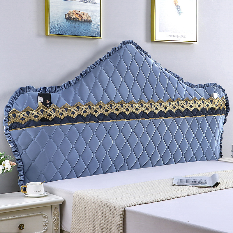 定做床头罩欧式韩式夹棉简约加厚弹力布异形新款防尘罩全包半包,淘宝优惠券,粉丝福利购,淘宝优惠卷