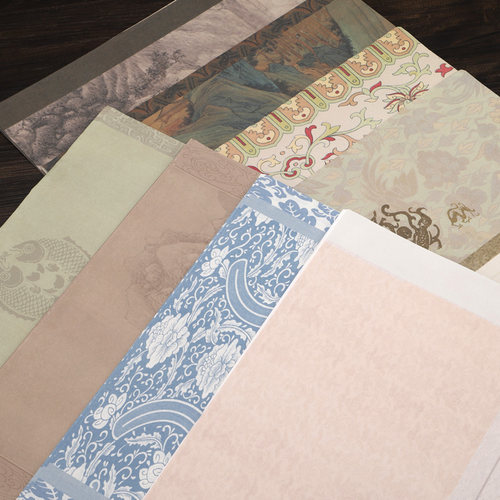 鸿猷文房四尺对开20格28格40楷书56隶书法作品纸学生软笔毛笔字比赛专用纸考试纸蜡染微喷练习宣纸考级格子纸-图2