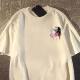2026 New Wasteland Style American Wings Printed Short-Sleeved T-Shirt Men's Summer Student Handsome Top Loose and Versatile