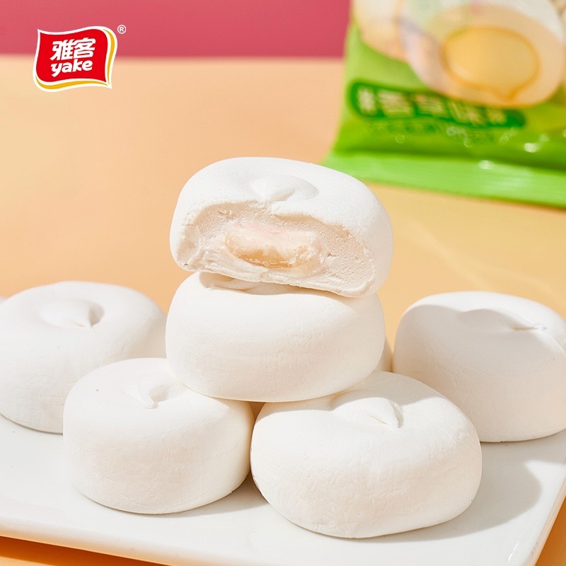 雅客棉花糖夹心COCO果酱爆浆婚庆喜糖老少皆宜办公室休闲小零食,淘宝优惠券,粉丝福利购,淘宝优惠卷