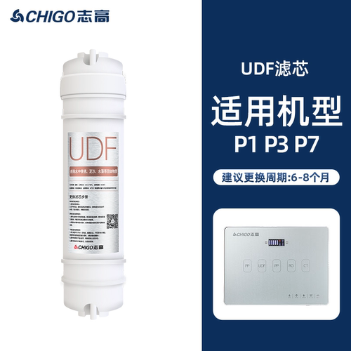 志高净水器滤芯P1/P3/P5/P7五级过滤滤芯PP棉UDF活性炭RO反渗透膜 - 图2
