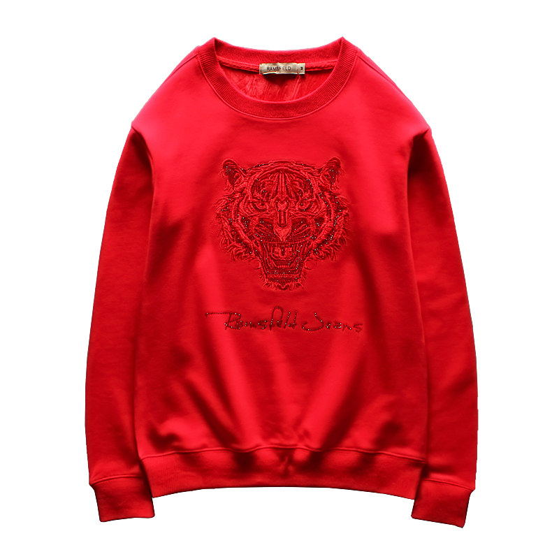 男士美式加绒冬季卫衣 纶斯斐卫衣