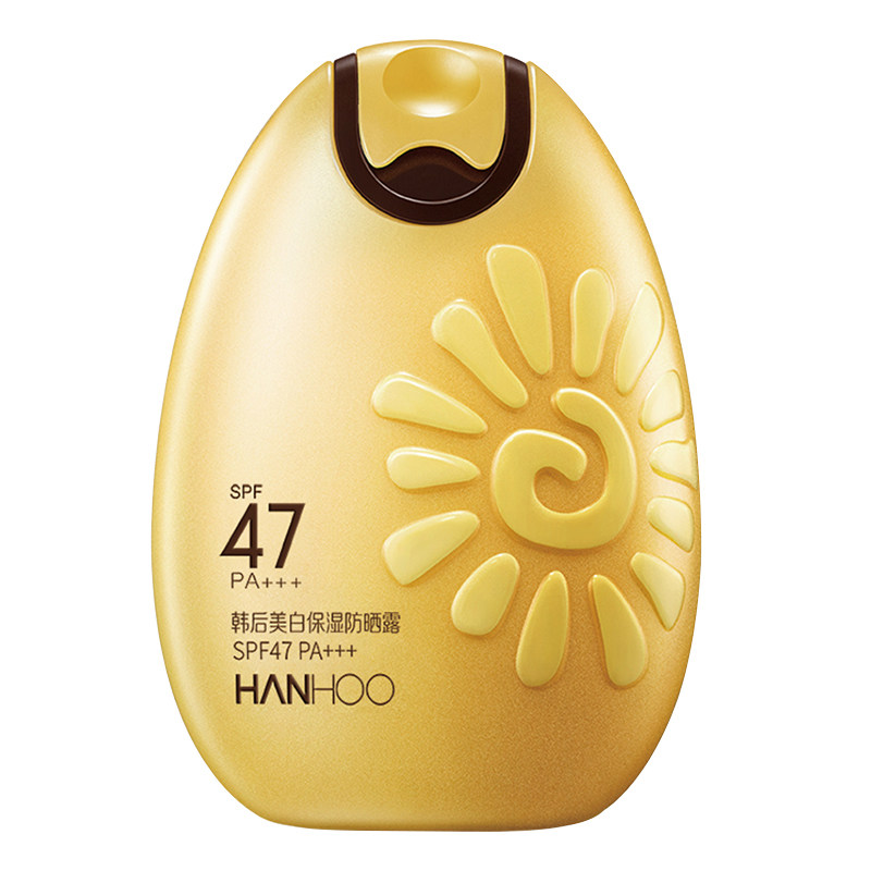 韩后美白面部夏季防水紫外线防晒霜 韩后金妆防晒霜