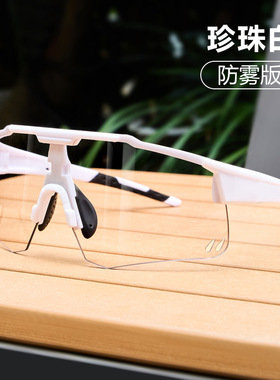 骑行全天候变色防雾运动眼镜