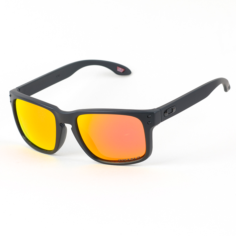 OO9102男女偏光炫彩防紫外线遮阳墨镜骑行跑步运动TR90太阳眼镜架 - 图2