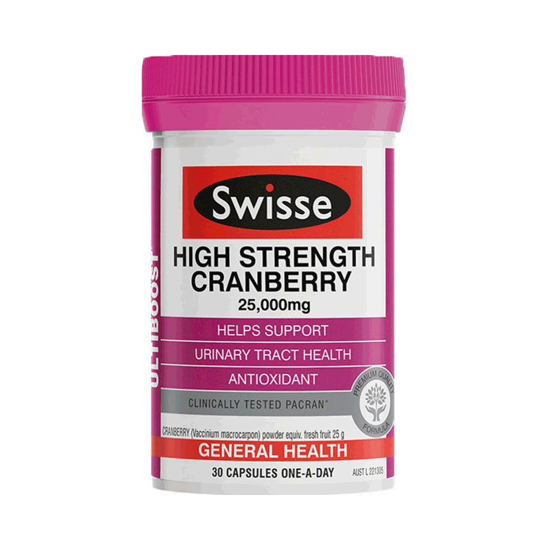 热巴同款澳洲swisse斯维诗精华胶囊 EYOU海外蔓越莓