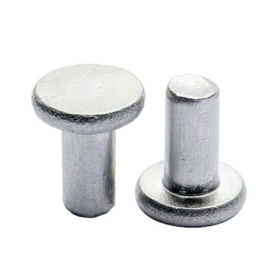 m2 5m3m4m5m6sm8m105x6x8x10x hand knocked flat knocks nail aluminium nail heart-shaped * solid riveting aluminium