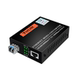 Netlink Gigabit SFP Fiber óptica Transceptor LC Puerto óptico Convertidor eléctrico de 10 km 4080 km Modo único HTB-GS-03/SFP Puerto cuadrado Smm SM Converter