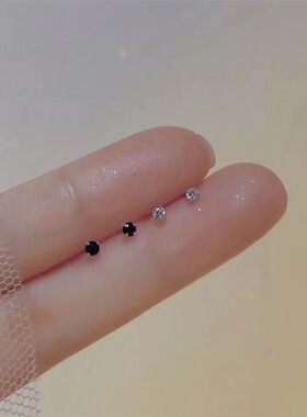 秋季水钻迷你养耳洞免摘耳钉