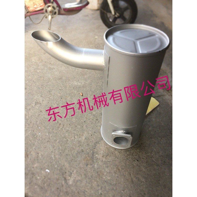 挖掘机配件力士德130-7/130-8/160-7消声器烟囱排气管消音器接管 - 图1