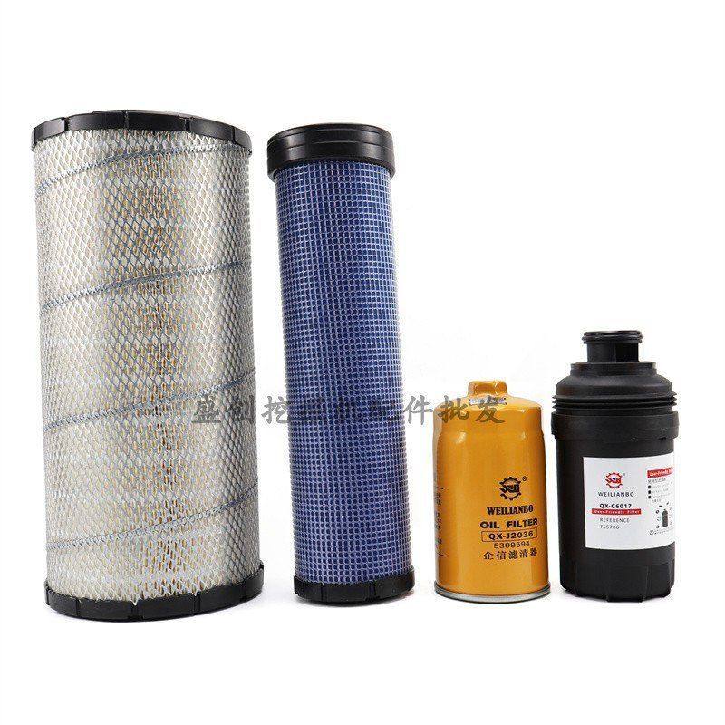 国四山东临工挖掘机E155H 155H 150F机油滤芯柴油油水纸柴空气格,淘宝优惠券,粉丝福利购,淘宝优惠卷