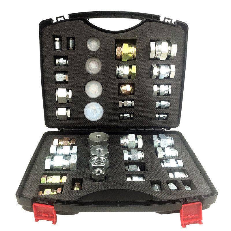 挖掘机全车破碎锤管路液压油管测压堵头分配阀法兰盘堵板套装配件,淘宝优惠券,粉丝福利购,淘宝优惠卷