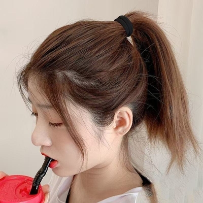 头绳发圈女高弹力不勒加粗橡皮圈简约发无扎痕耐用高马尾发绳头饰