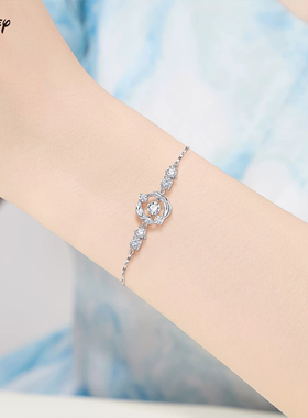 迪士尼新款三秒心手链轻奢高级感