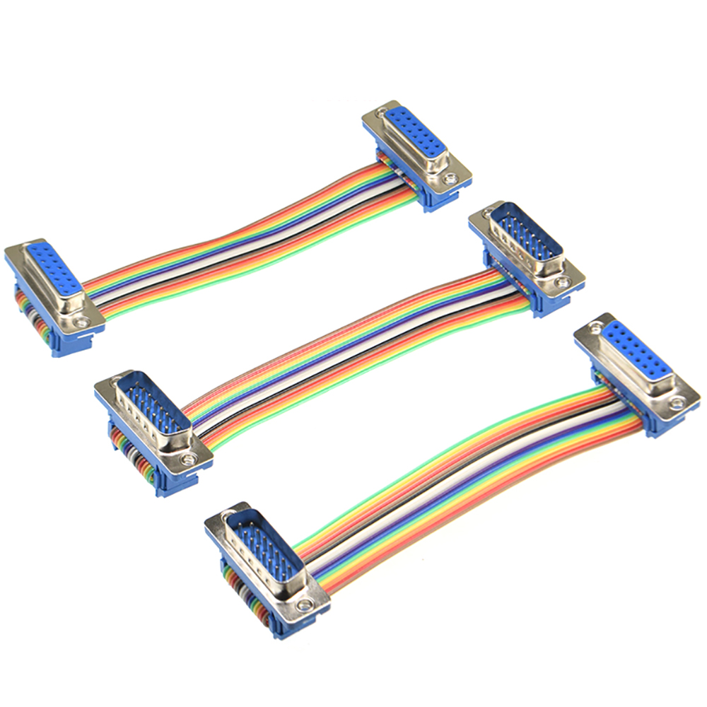 DB9/15/25/37P 公对母延长线 DIDC DR9/15/25/37P 排线连接线 COM - 图2