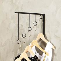 Creative Clothing Shop Hook Upper Wall Womens Clothing Show Rack Wall-mounted Wall Hanging Hook Single Hook Positive Hanging Rings Single