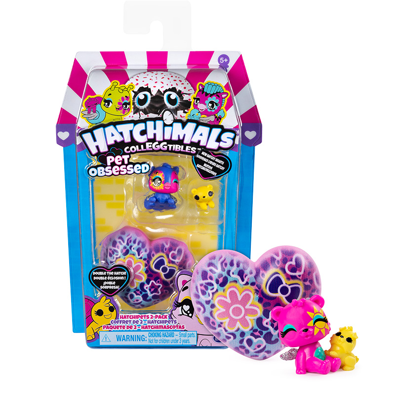 【2个装】Hatchimals 迷你mini哈驰魔法蛋宠物孵化儿童玩具鸟巢装 - 图3