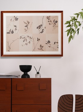 法式中古风客厅装饰画