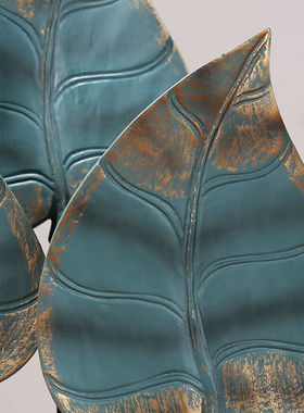 新中式树叶树脂摆件装饰摆设