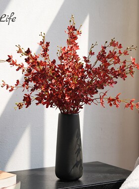 新中式仿真万代兰花艺