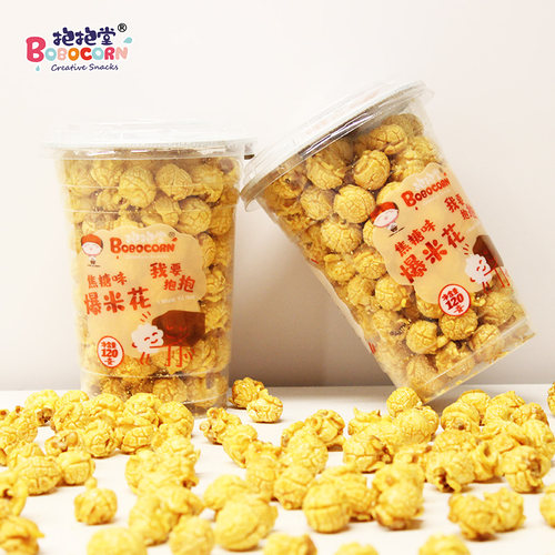 【特价促销】抱抱堂120g奶茶杯桶装奶油巧克力焦糖即食爆米花浙江 - 图0