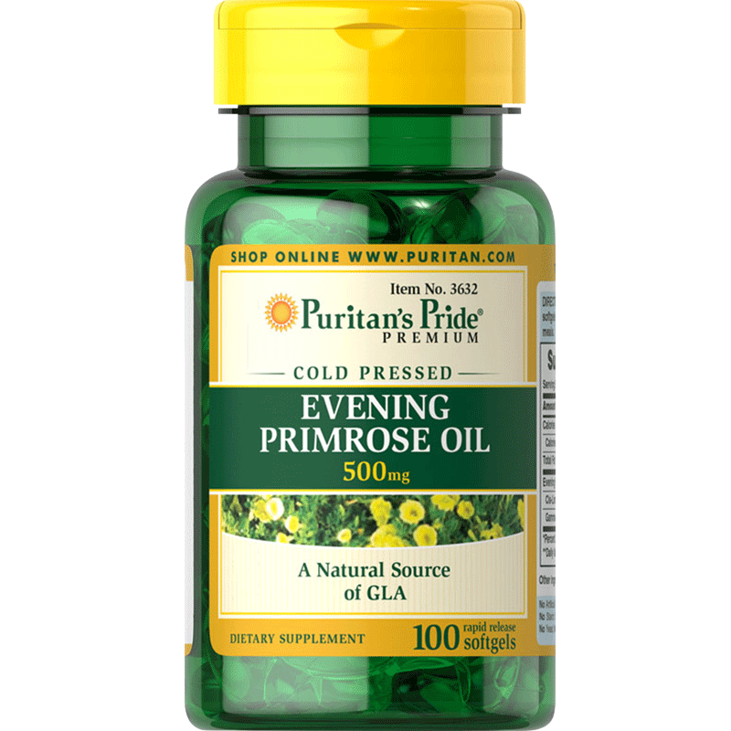 普丽普莱Import海外专卖店月见草油软胶囊女性调理内分泌失调经期不适植物油黄花草月麻亚酸2