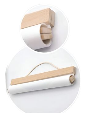 海姆立克急救法遮挡实木装饰画