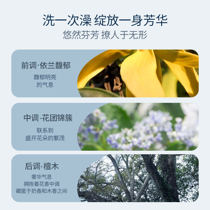 米云美白沐浴露全身洗高缇雅烟酰胺 米云化妆品沐浴露