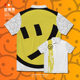 Trendy emoji smiley face expression pattern quick drying pPOLO