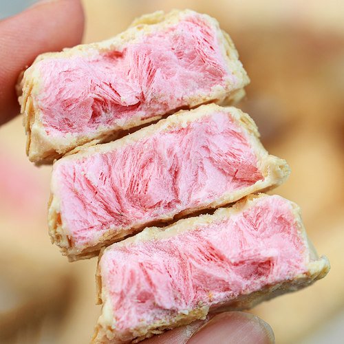 寻脆记冻干草莓酸奶块燕麦脆巧克力牛奶燕麦酥独装小包装休闲零食 - 图1