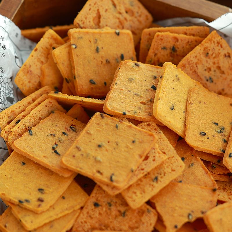 Xuncriji sesame sweet potato chips, sweet potato crisps, sweet potato chips, non-fried snacks, snacks to satisfy cravings for TV dramas