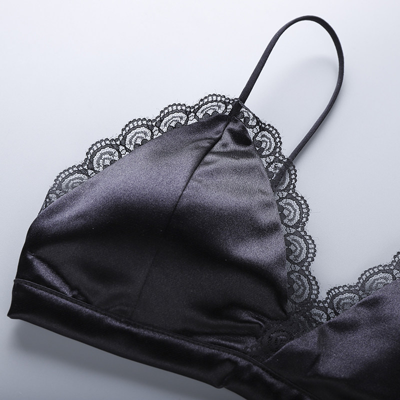 性感女无钢圈小胸聚拢细肩带平文胸 棒时代文胸