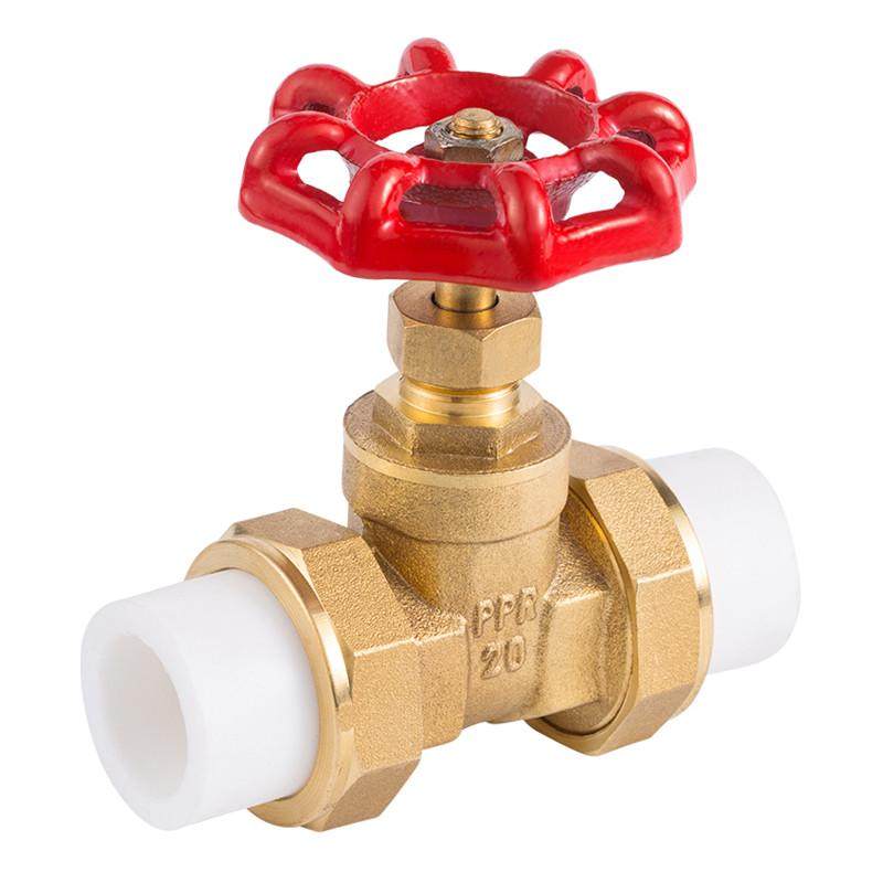 顶建4分6分铜闸阀 PPR阀门双头活接铜球截止阀门 PPR水管管件配件,淘宝优惠券,粉丝福利购,淘宝优惠卷