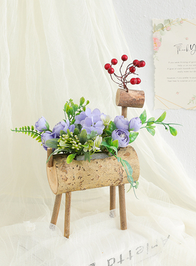 幼儿园阳台桌面客厅桦木北欧