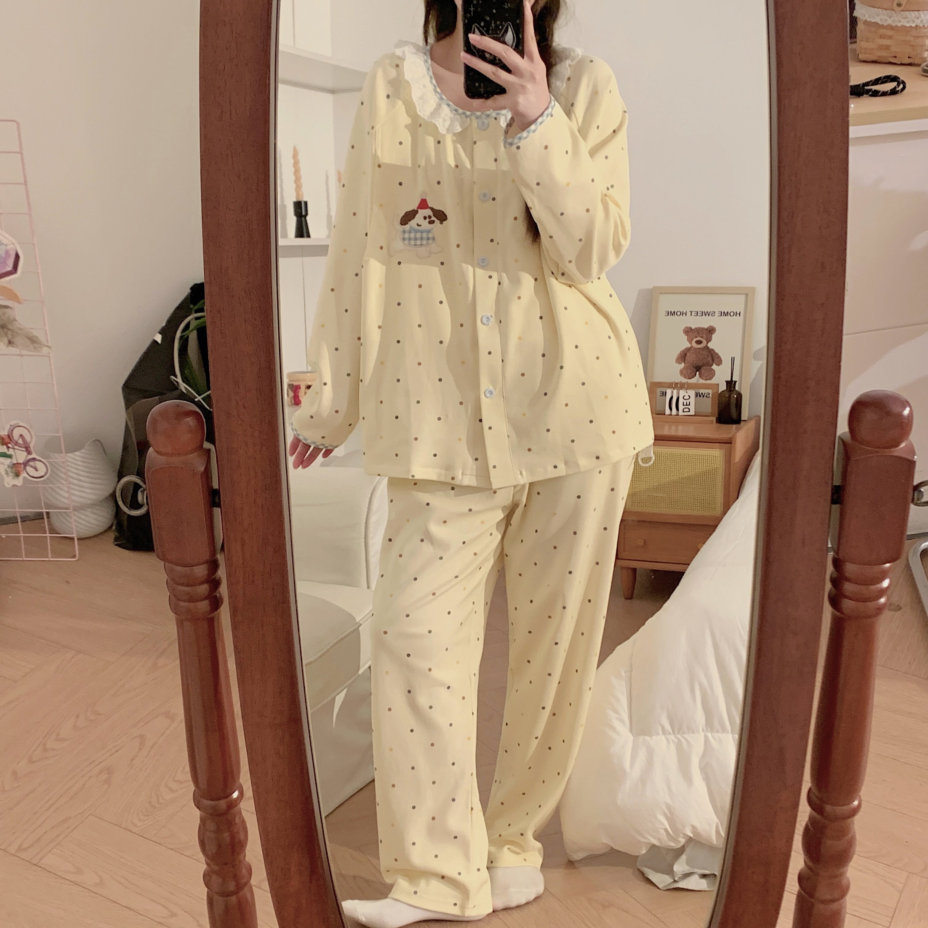 带胸垫月子服纯棉产后孕妇睡衣5月份产妇哺乳喂奶6家居服夏季薄款,淘宝优惠券,粉丝福利购,淘宝优惠卷