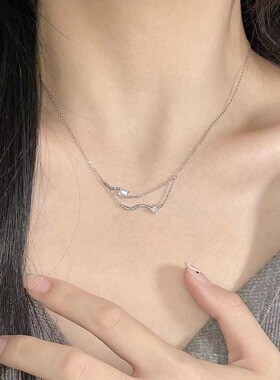 FM1640925银项链女轻奢小众高级