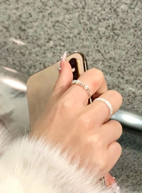 少女颜研究所淡水珍珠指环