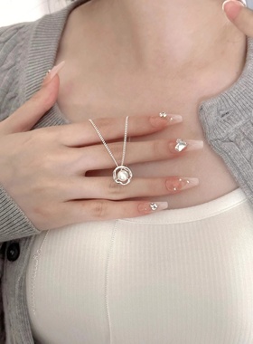 轻奢小众设计感简约百搭项链女生