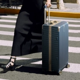 行李箱女高颜值轻便铝框拉杆箱男PC旅行箱万向轮24寸结实耐用26寸