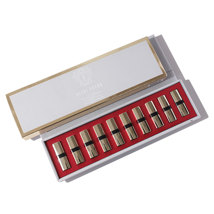 欧铂新一代专卖店现货Bobbi Brown 芭比波朗18圣诞限量金管口红套装 10支装 礼盒1