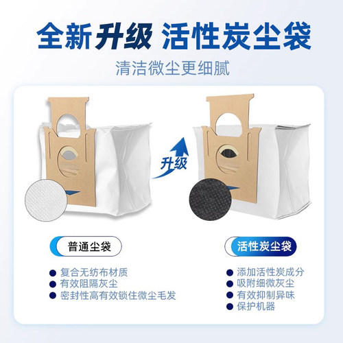 适配科沃斯扫地机器人T9配件T8AIVI/POWER/MAX集尘袋DLX11垃圾袋 - 图3