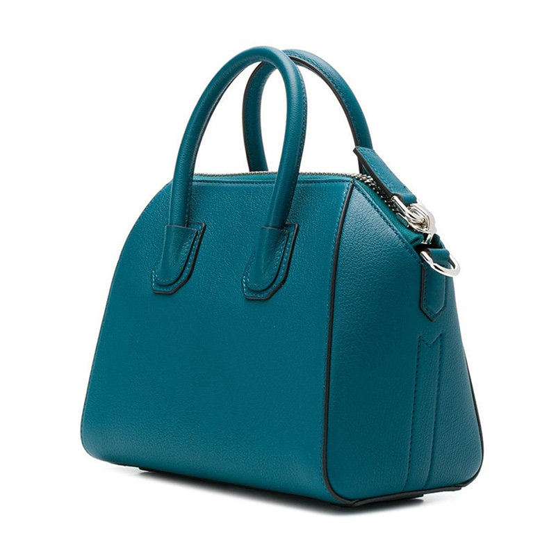 givenchy女士蓝色牛皮迷你手提包 丰尚海外女士包袋