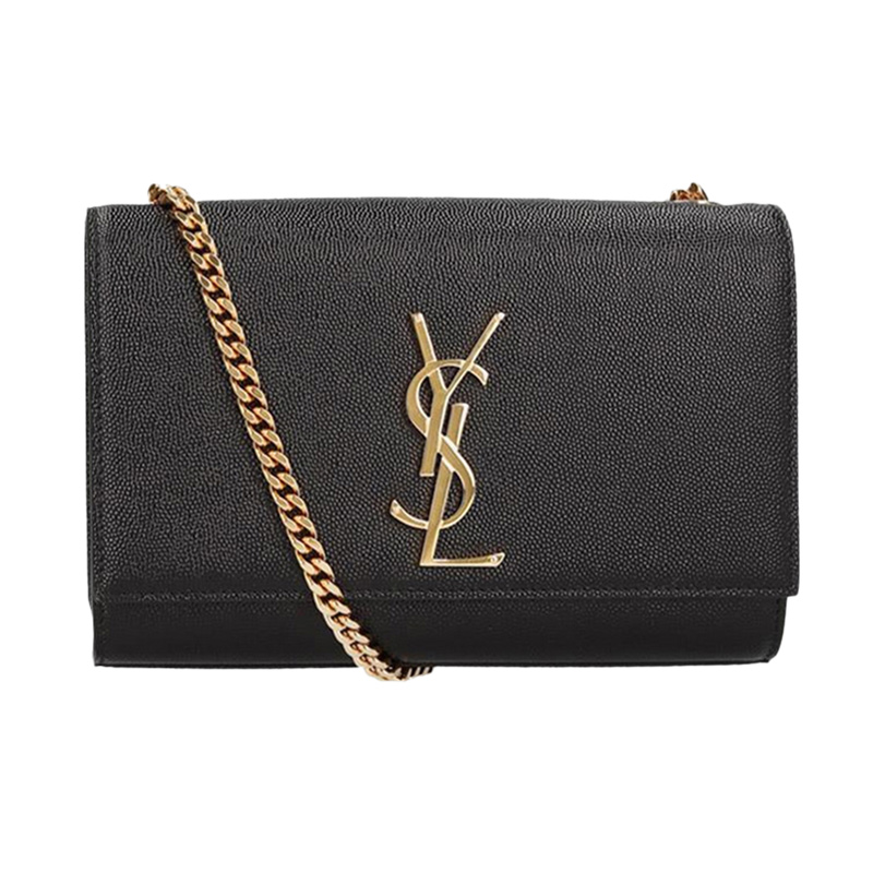 ysl /圣罗兰新款女黑色盒子包包 丰尚海外女士包袋