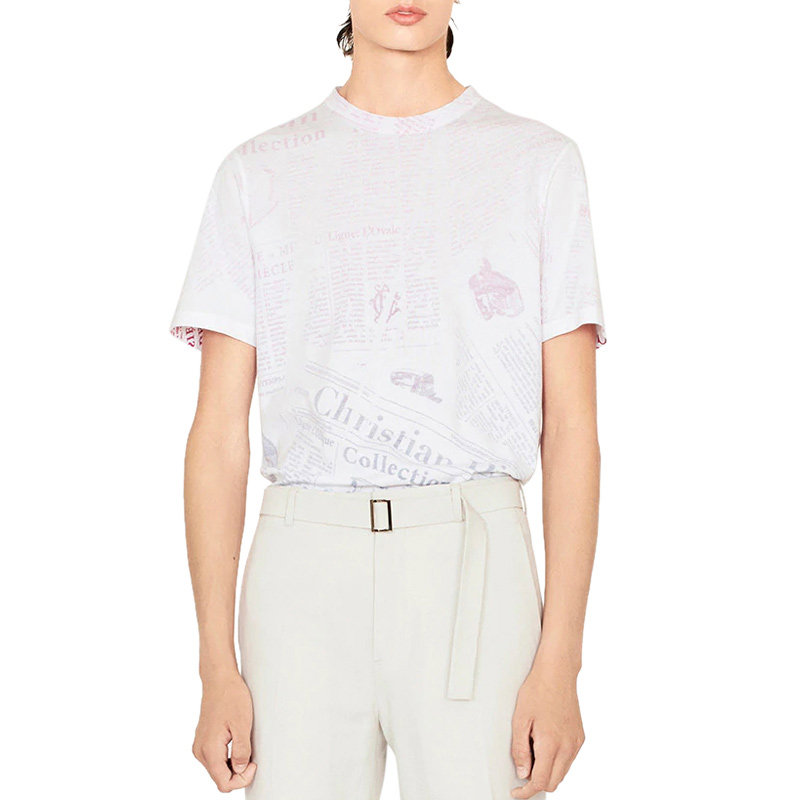 dior 2020春夏多色棉质圆领logo t恤 丰尚海外T恤