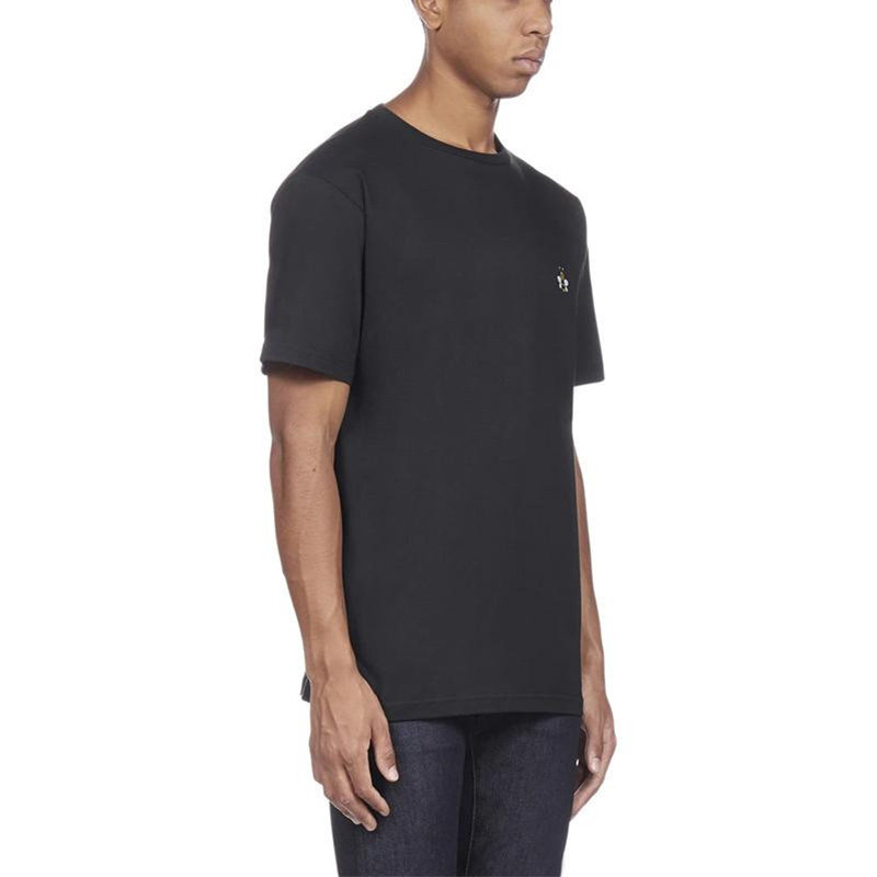 dior homme迪奥男士黑色棉质t恤 丰尚海外T恤