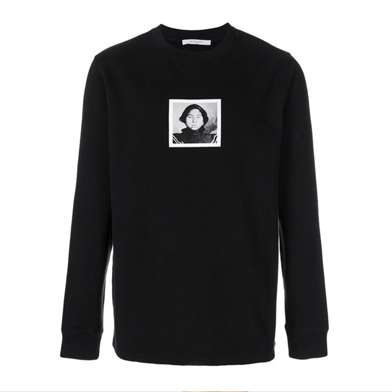 givenchy男士黑色棉运动衫休闲卫衣 丰尚海外卫衣